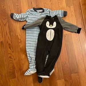 Two pack of Fleece Pajamas from Carters